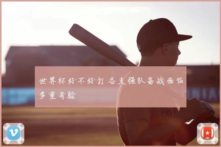 世界杯好不好打 各支强队备战面临多重考验