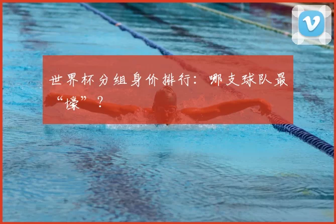 世界杯分组身价排行:哪支球队最“壕”?
