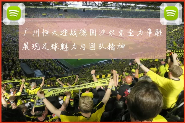 广州恒大迎战德国沙尔克全力争胜展现足球魅力与团队精神